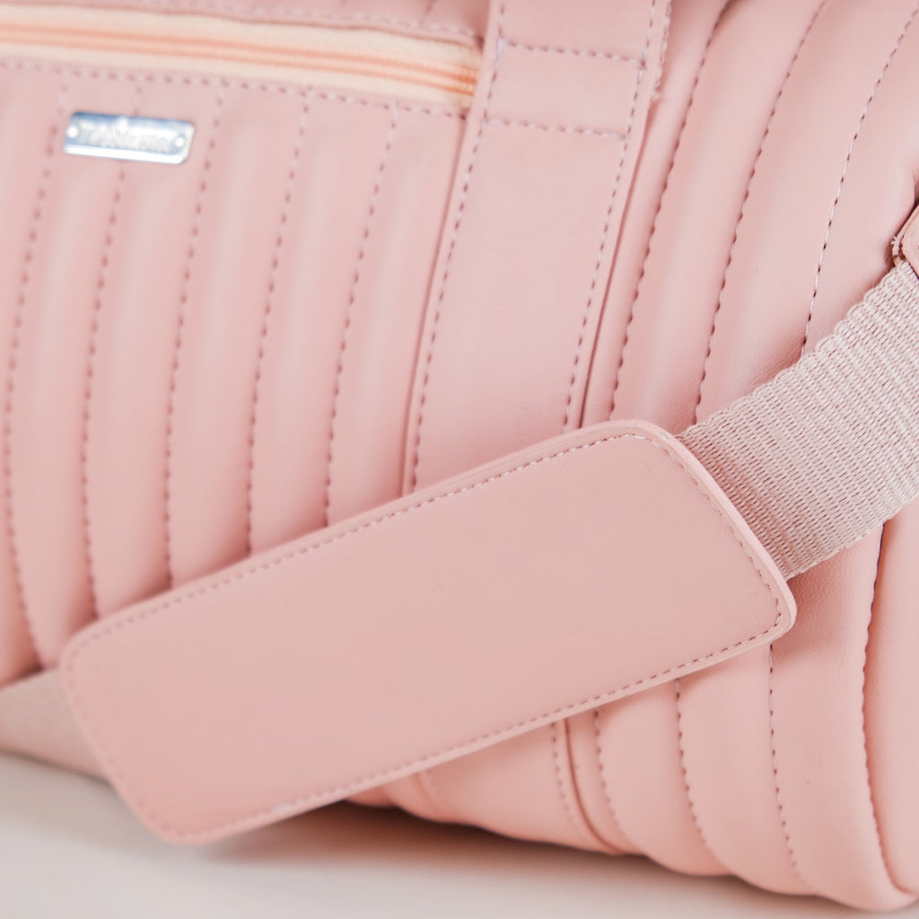 Travel Duffel Bag Pink Small 14x7 Inch Nestasia