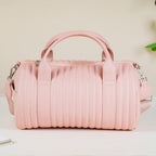 Travel Duffel Bag Pink Small 14x7 Inch Nestasia