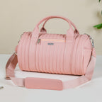 Travel Duffel Bag Pink Small 14x7 Inch Nestasia