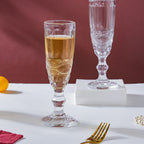 Champagne Glass Transparent Set Of 6 150 ml Nestasia