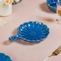 Ocean Plate With Handle Blue Nestasia