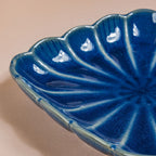 Ocean Square Dish with Handle Blue Nestasia