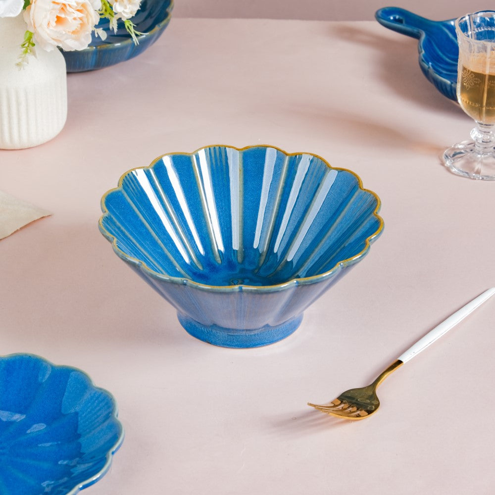 Ocean Ramen Bowl Blue Small 550ml Nestasia