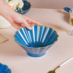 Ocean Ramen Bowl Blue Small 550ml Nestasia