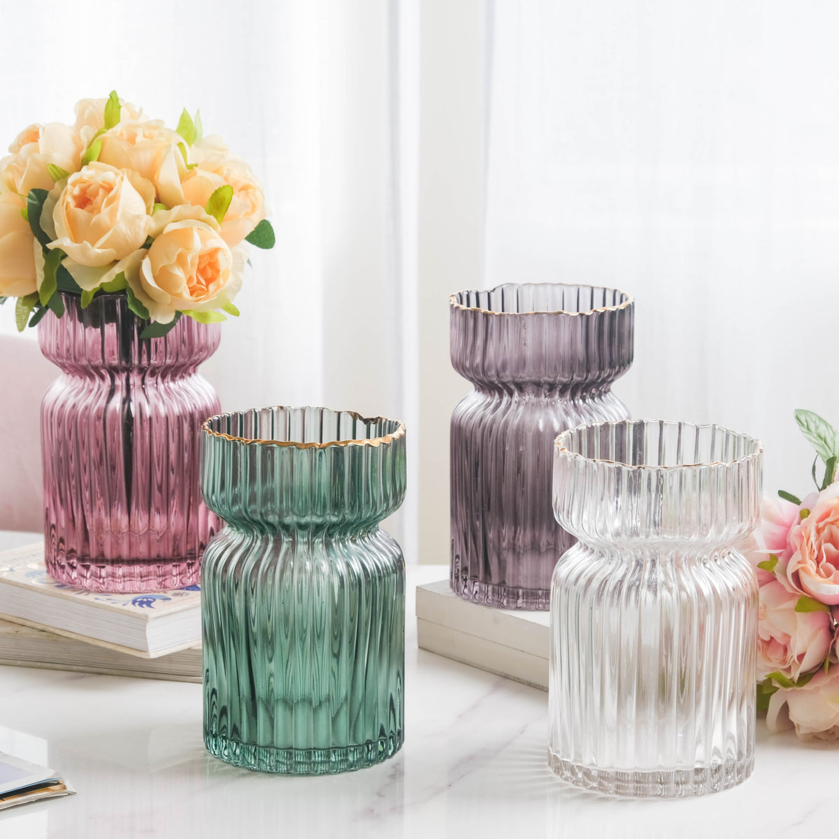 Hourglass Vase Nestasia