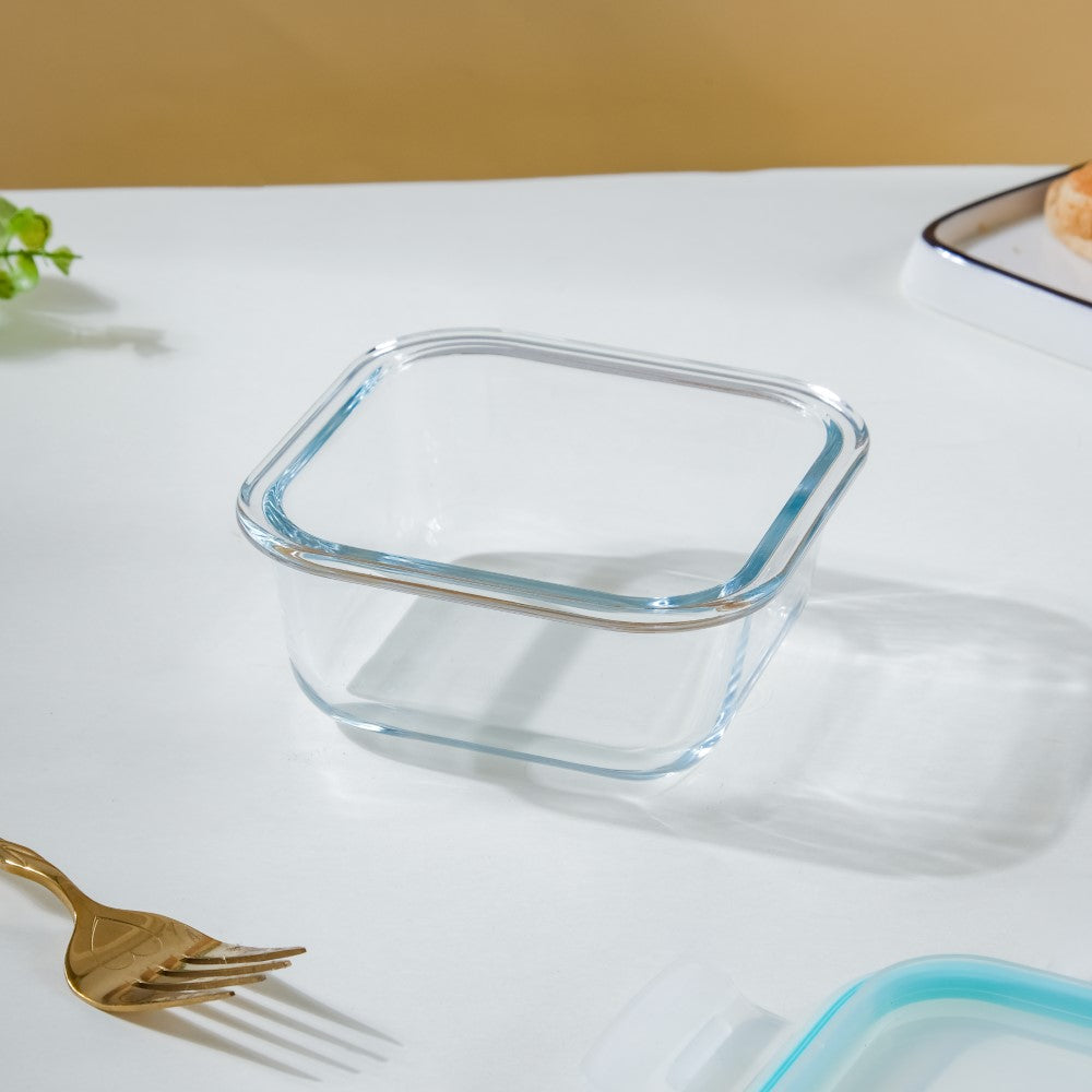 Glass Lunch Box Small Set Of 2 250ml Nestasia