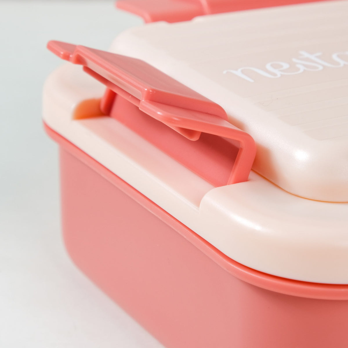 Insulated Lunch Box With 2 Compartments Pink 800ml Nestasia
