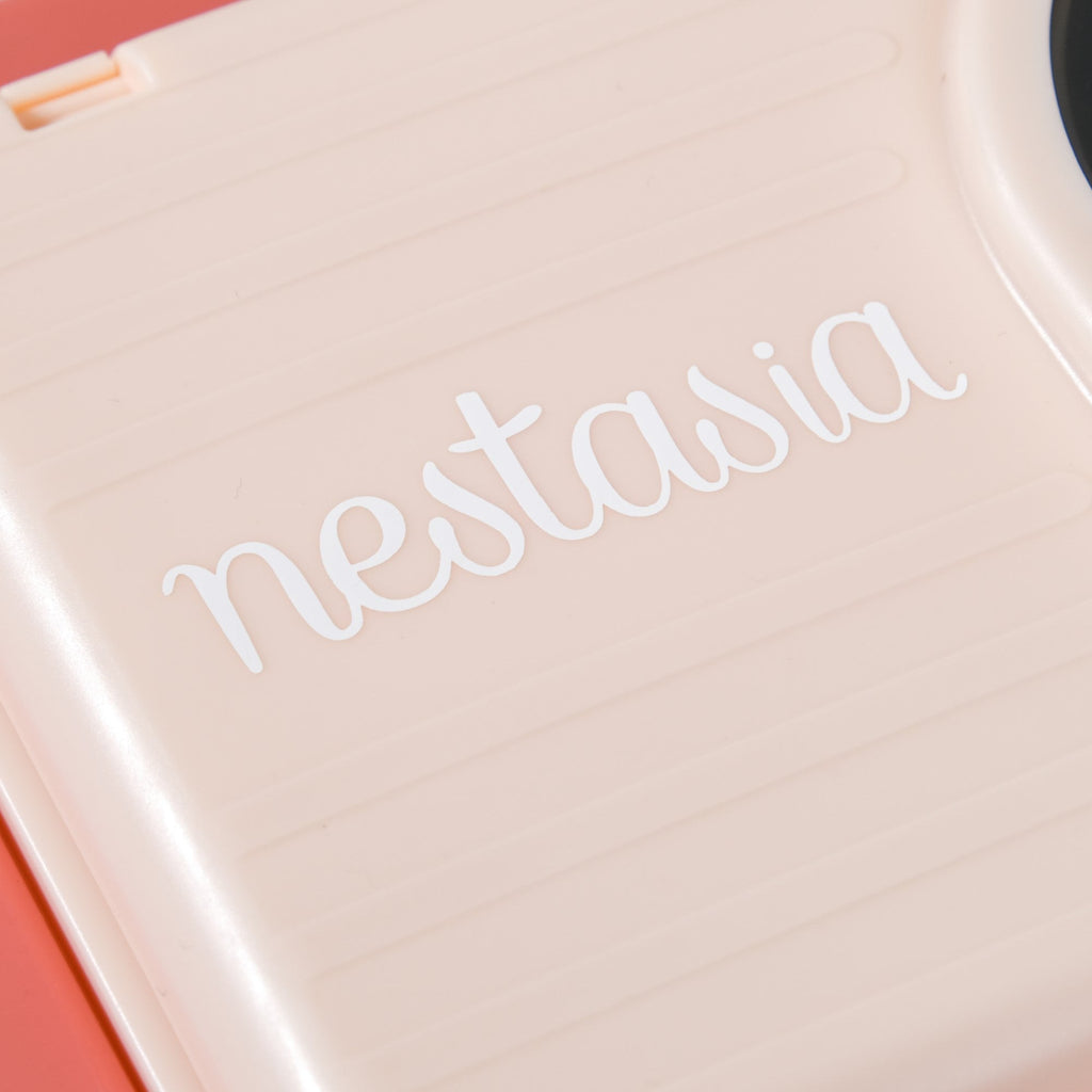 Insulated Lunch Box With 2 Compartments Pink 800ml Nestasia