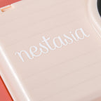 Insulated Lunch Box With 2 Compartments Pink 800ml Nestasia