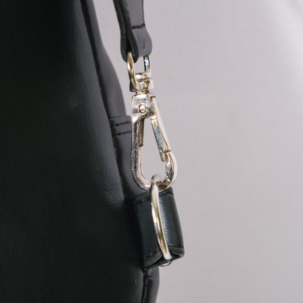 Voyager Crossbody Sling Backpack Black Nestasia