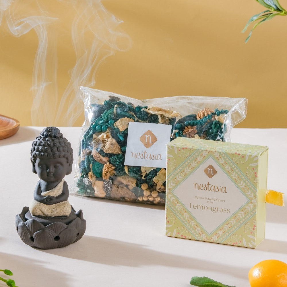 The Zen Wedding Gift Hamper Set Of 3 Nestasia