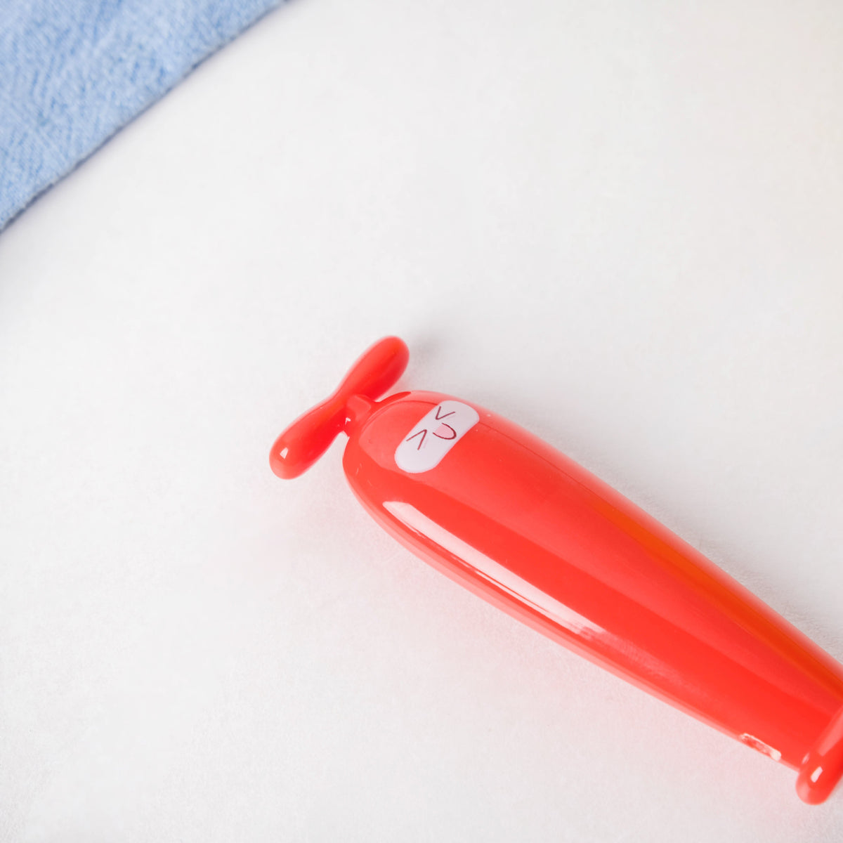 Stainless Steel Kids Feeding Spoon Red Nestasia