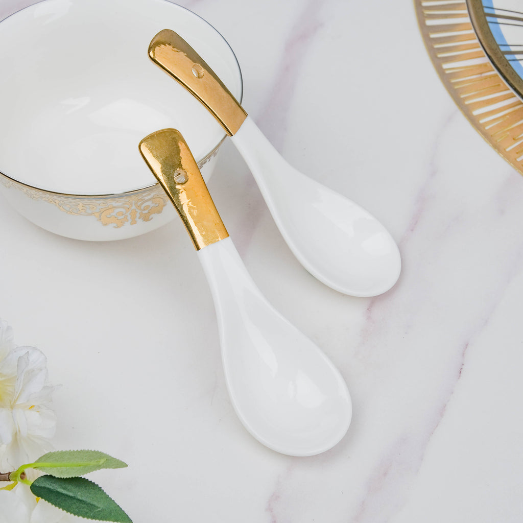 Aurelea Soup Spoon Set of 2 Nestasia