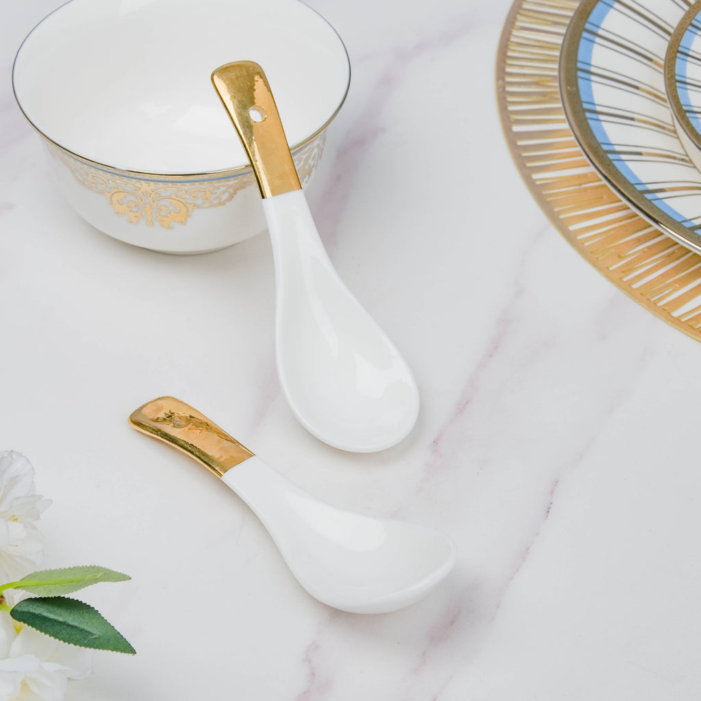 Aurelea Soup Spoon Set of 2 Nestasia