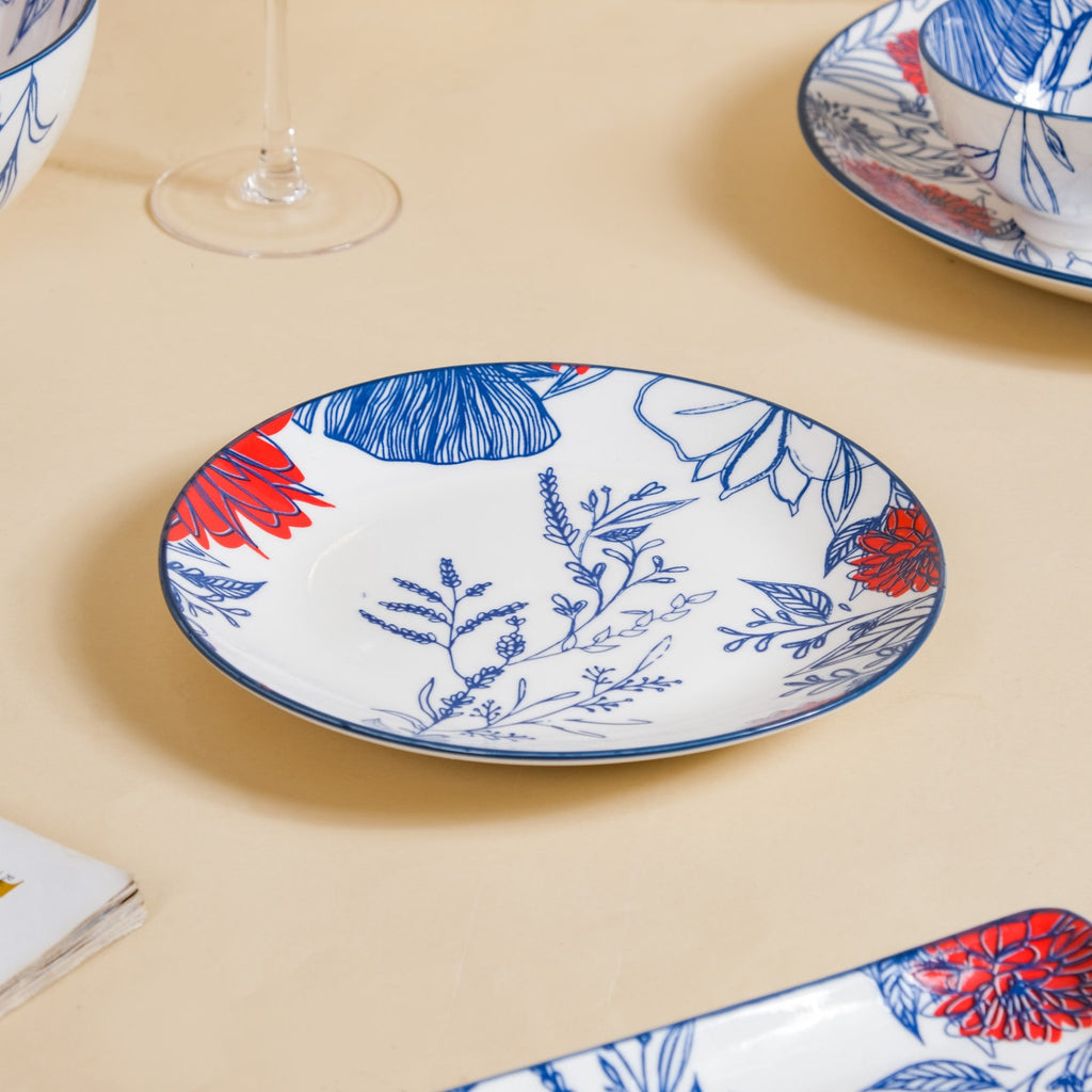 Oriental Elegance 22 Piece Dinner Set For 6 Nestasia