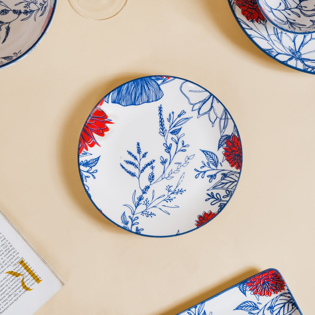 Oriental Elegance 22 Piece Dinner Set For 6 Nestasia