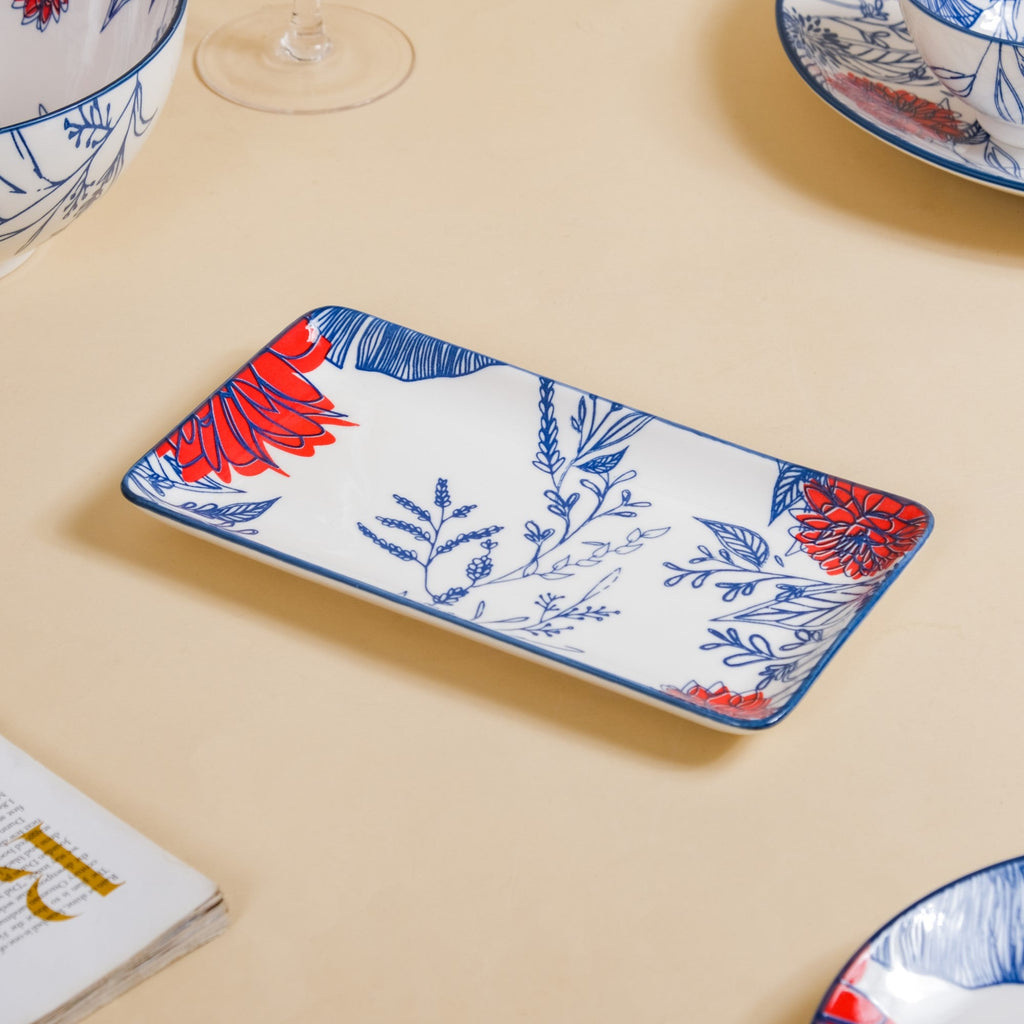 Oriental Elegance 22 Piece Dinner Set For 6 Nestasia