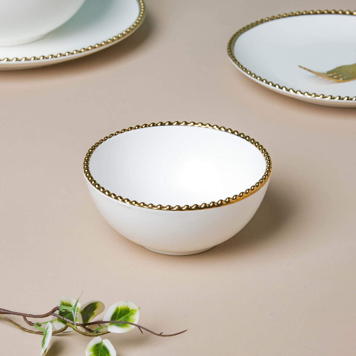 Green And White Elysian 22 Piece Dinnerware For 6 Nestasia