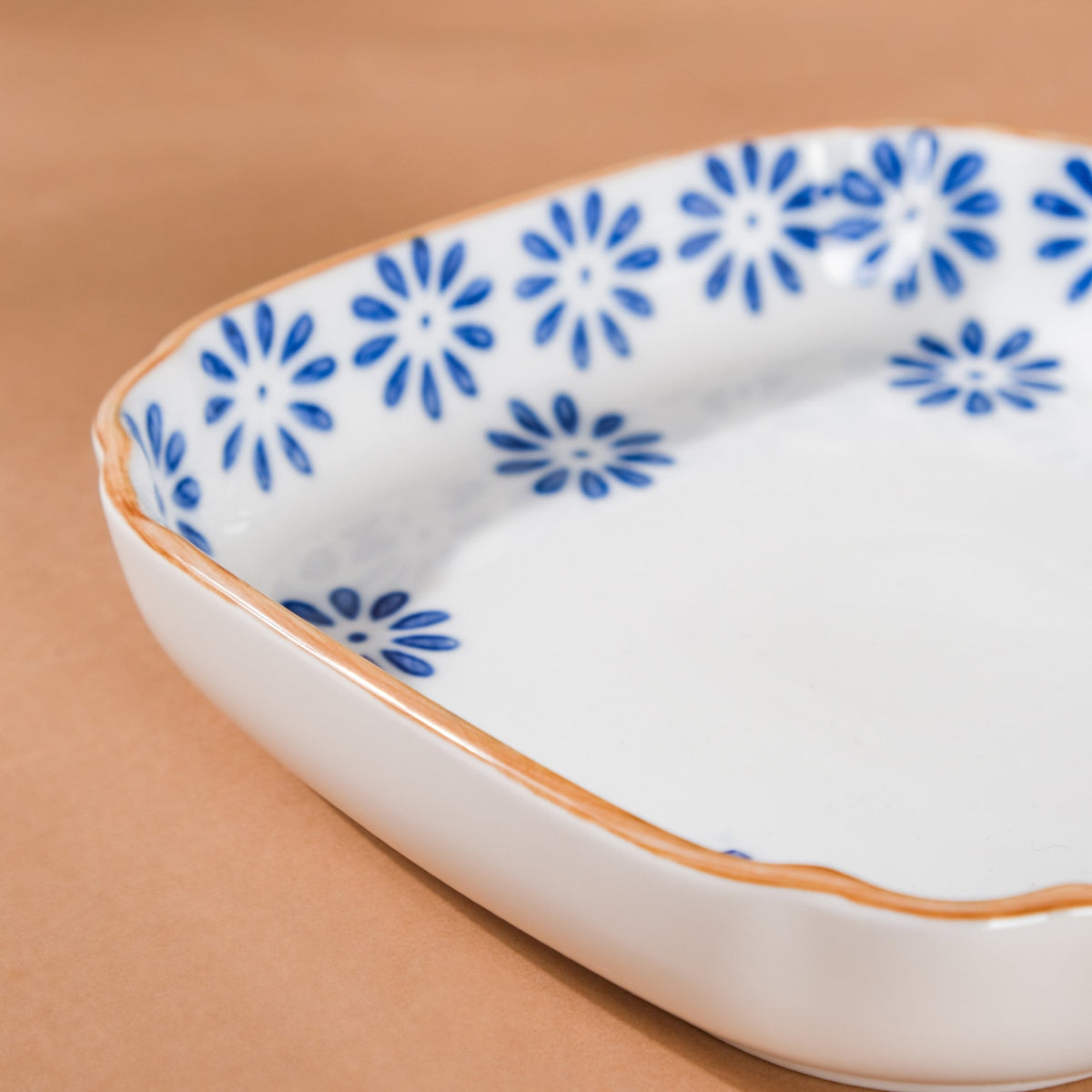 Square Ceramic Pasta Plate Nestasia