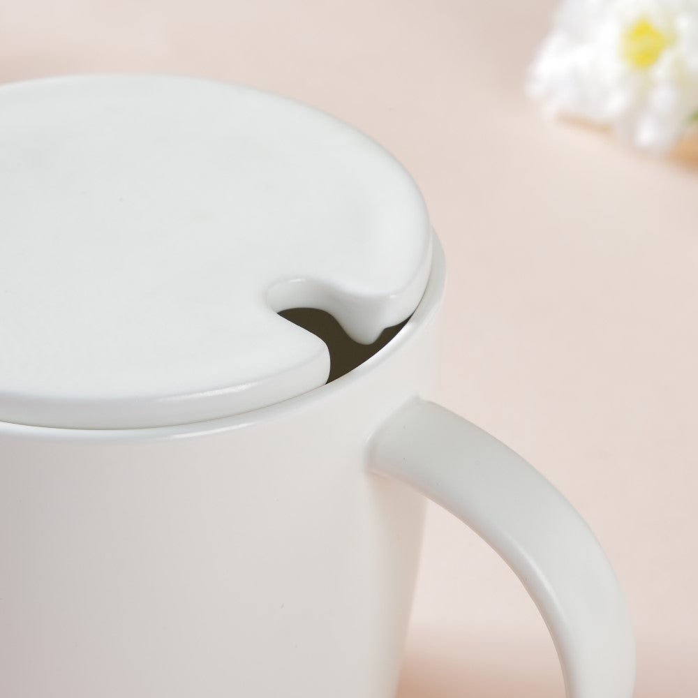 Ceramic Cup with Lid Nestasia