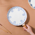 Floral Ceramic Pasta Plate Nestasia