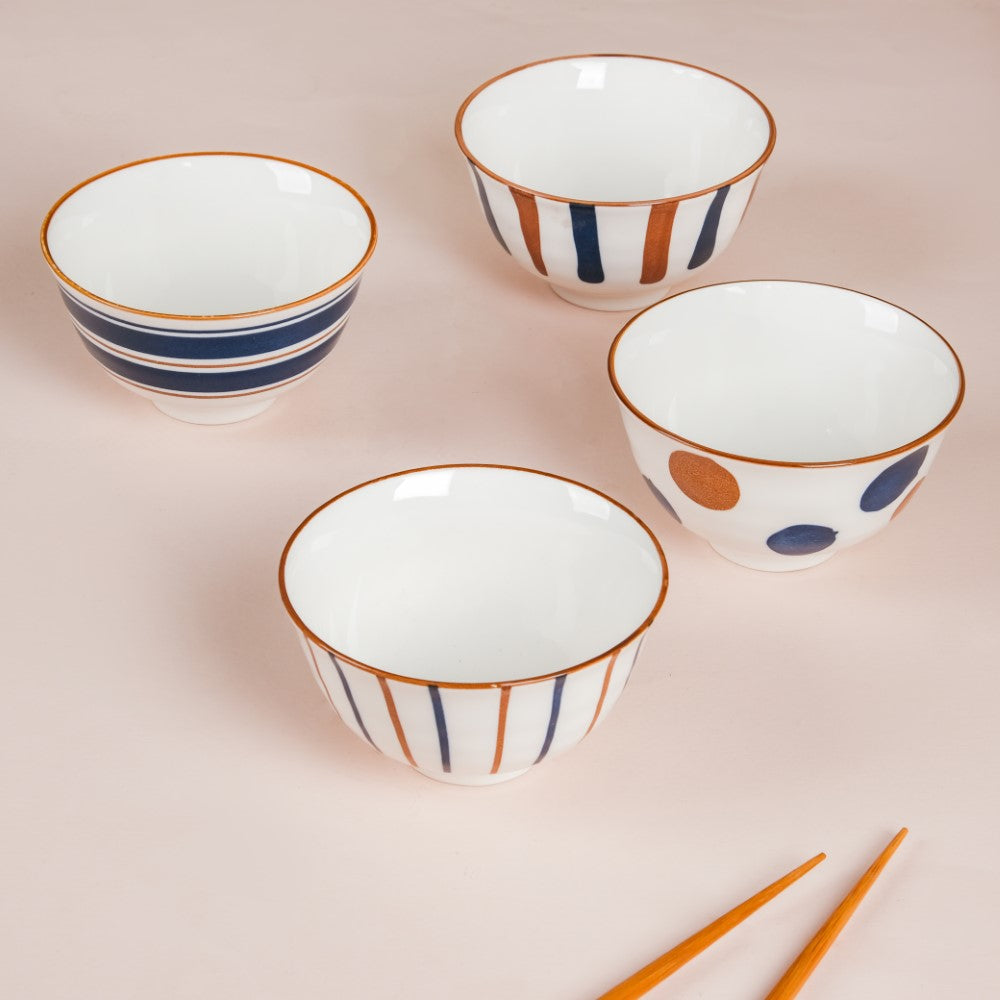 Meraki Bowl Set Of 4 With Gift Box Nestasia