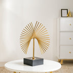 Abstract Radiance Decor Showpiece Gold Large Nestasia