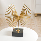 Abstract Radiance Decor Showpiece Gold Large Nestasia