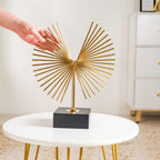 Abstract Radiance Decor Showpiece Gold Large Nestasia