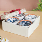 Snack Bowl Set Of 4 With Gift Box Nestasia