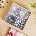 Snack Bowl Set Of 4 With Gift Box Nestasia