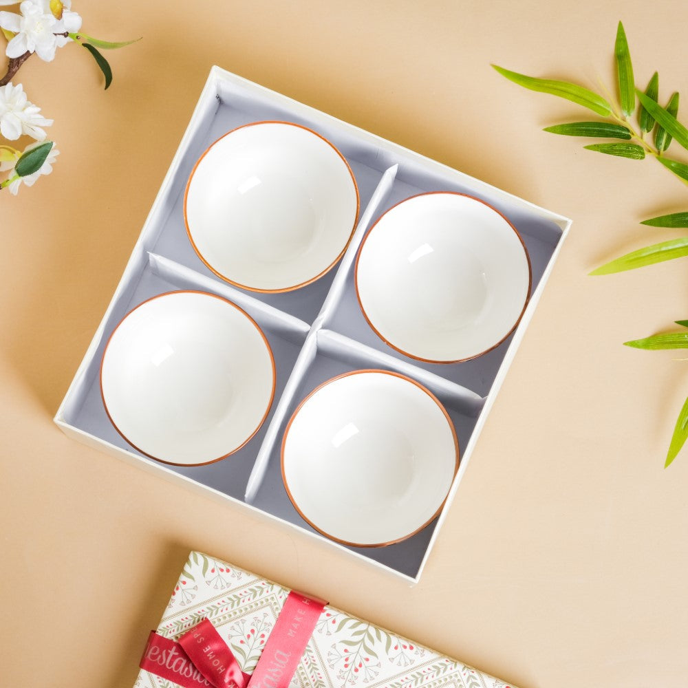 Meraki Bowl Set Of 4 With Gift Box Nestasia