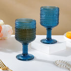 Zesty Wine Glass Blue Set Of 6 250ml Nestasia