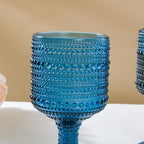 Zesty Wine Glass Blue Set Of 6 250ml Nestasia
