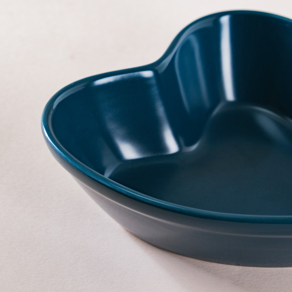 Hearty Ceramic Bakeware Small Dark Blue 6 Inch Nestasia