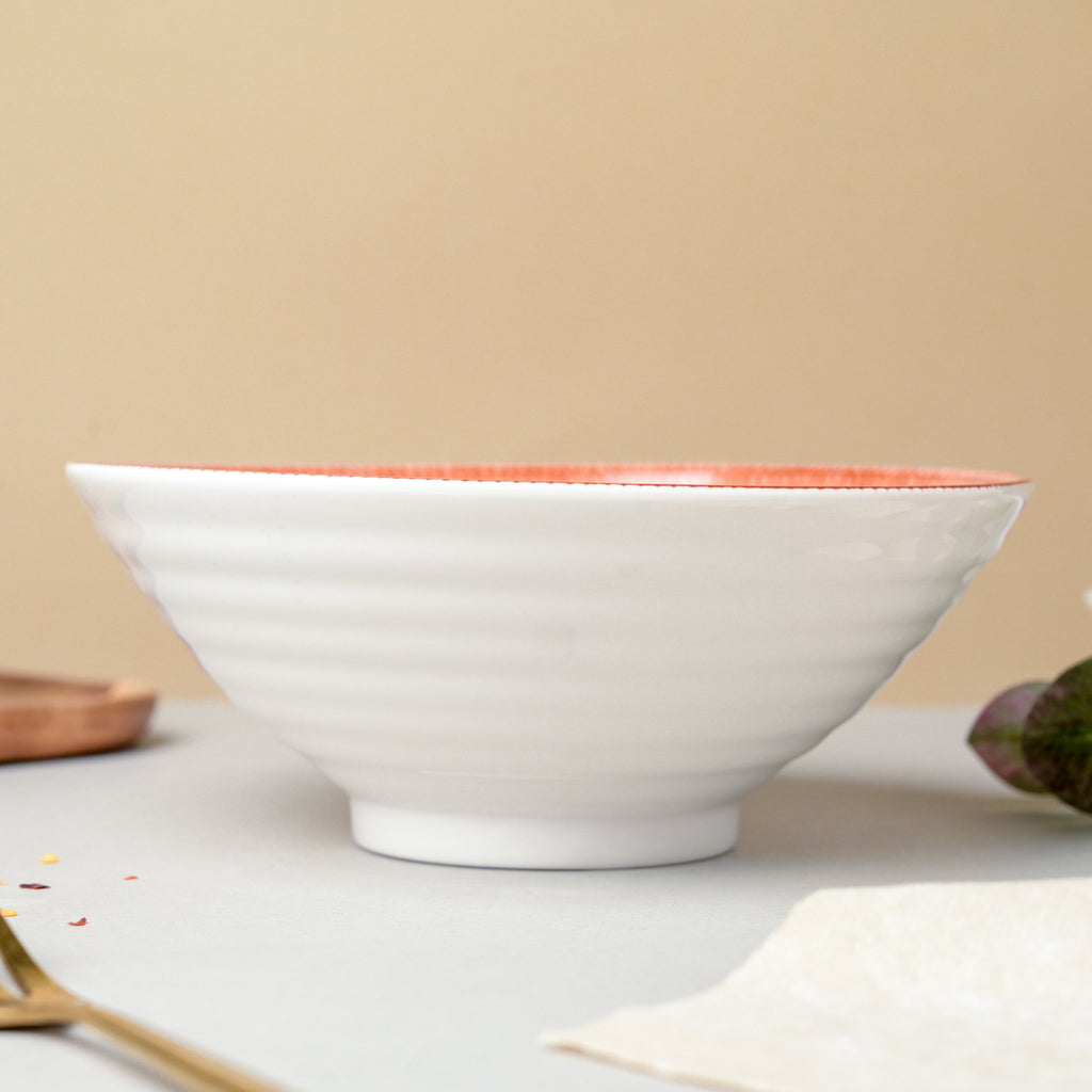 Floret Ceramic Ramen Bowl 8 Inch 750 ml Nestasia