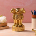 Brass Ashok Stambh – Emblem of Pride and Heritage (6.5 Inch) Vedansh Craft