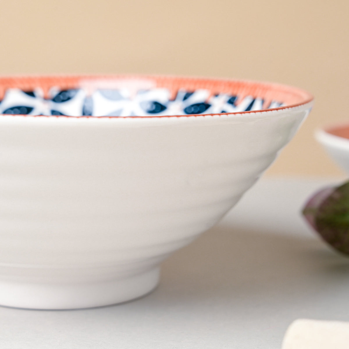 Floret Ceramic Ramen Bowl 8 Inch 750 ml Nestasia