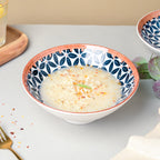 Floret Ceramic Ramen Bowl 8 Inch 750 ml Nestasia