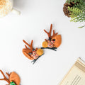 Christmas Reindeer Hairclip Set of 2 Nestasia