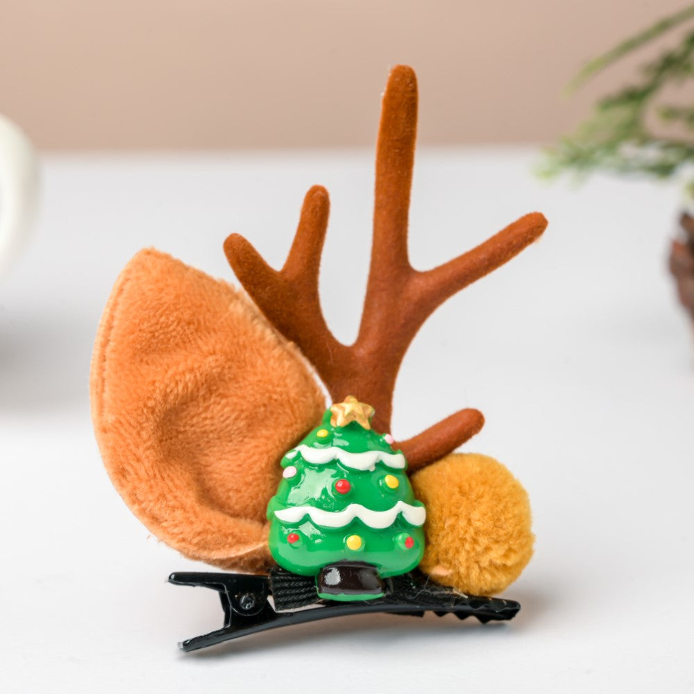 Christmas Tree Hairclip Set Of 2 Nestasia