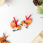 Christmas Santa Hairclip Set Of 2 Nestasia