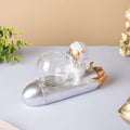 White Astronaut Diver Glass Vase Nestasia