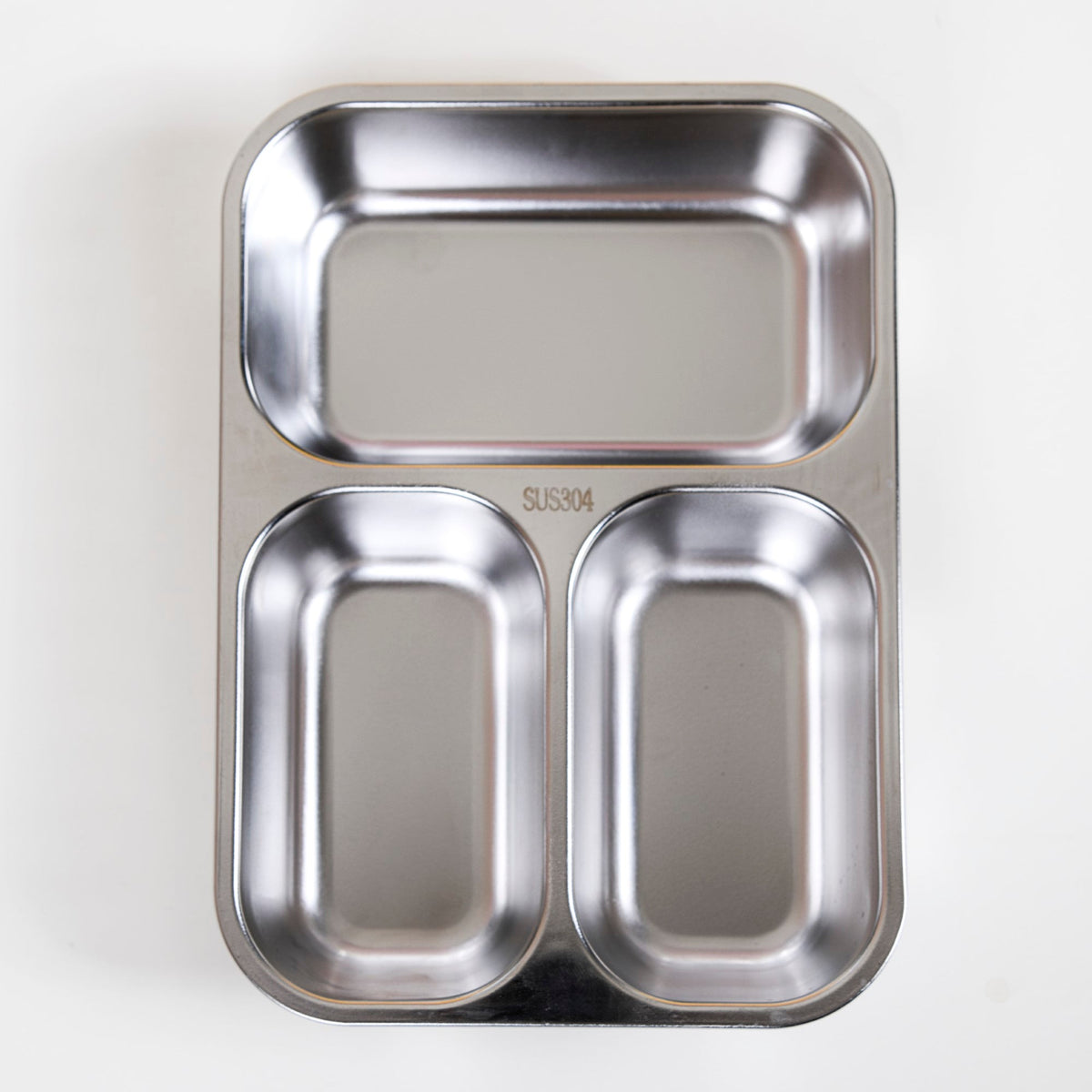 Tiffin Box For Office With 3 Compartments Brown 750ml Nestasia