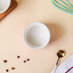 Playful Pink Textured Pudding Bowl Nestasia