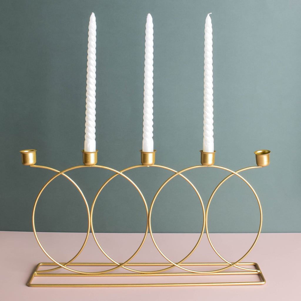 Round Modern Candle Stand Nestasia