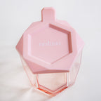 Spice Containers With Spoons Set Of 3 Pink Nestasia