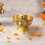 Brass Elephant Diya (3.5 Inch) Vedansh Craft