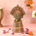 Brass Vintage Sheshnaag idol (9.8 Inch) Vedansh Craft