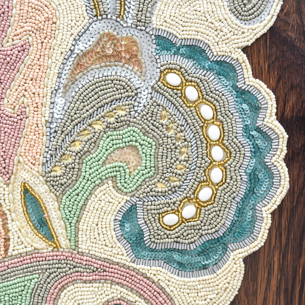 Beads Pastel Flower Runner Nestasia